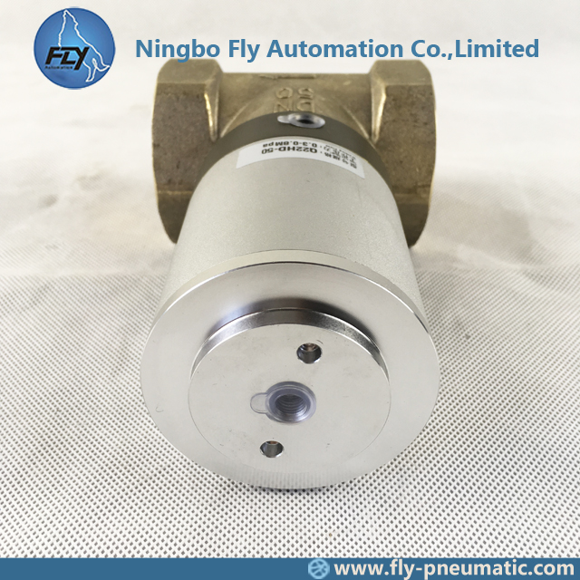 Q22HD-50 Pipe Valve Q22HD Series PTFE Seals 2/2 1-1/2 inches Pneumatic valve Actuator control valve