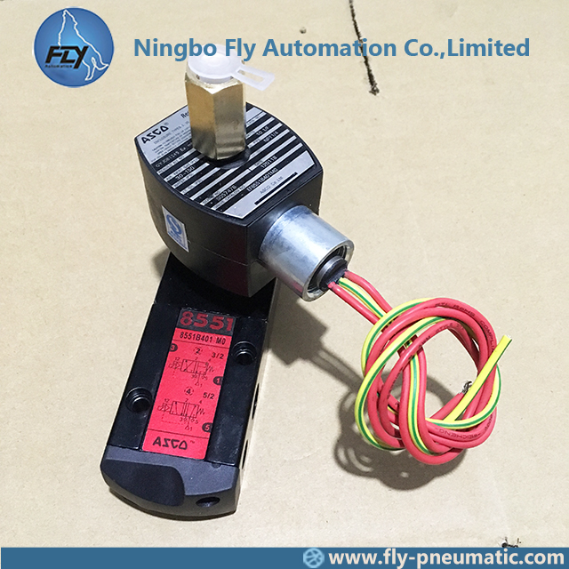 8551B401 EF8551B401MO ASCO 8551 series 1/4 inch Aluminum Pilot Operated