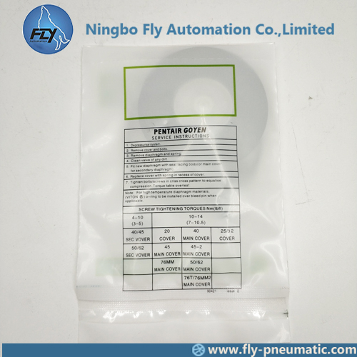 K2016 Goyen 3 series Pulse jet valve RCAC20T3 RCAC20DD3 RCAC20ST3 Diaphragm Maintenance Kits